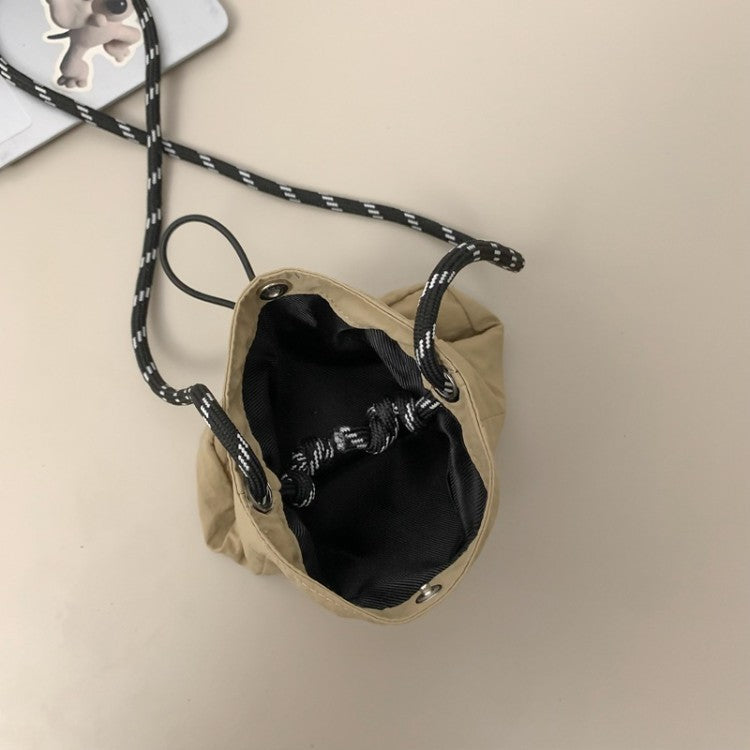 Mini Drawstring Crossbody Bag