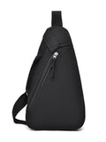 Sling bag with ergonomic design and additional compartments