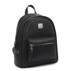 Studded Leather Backpack