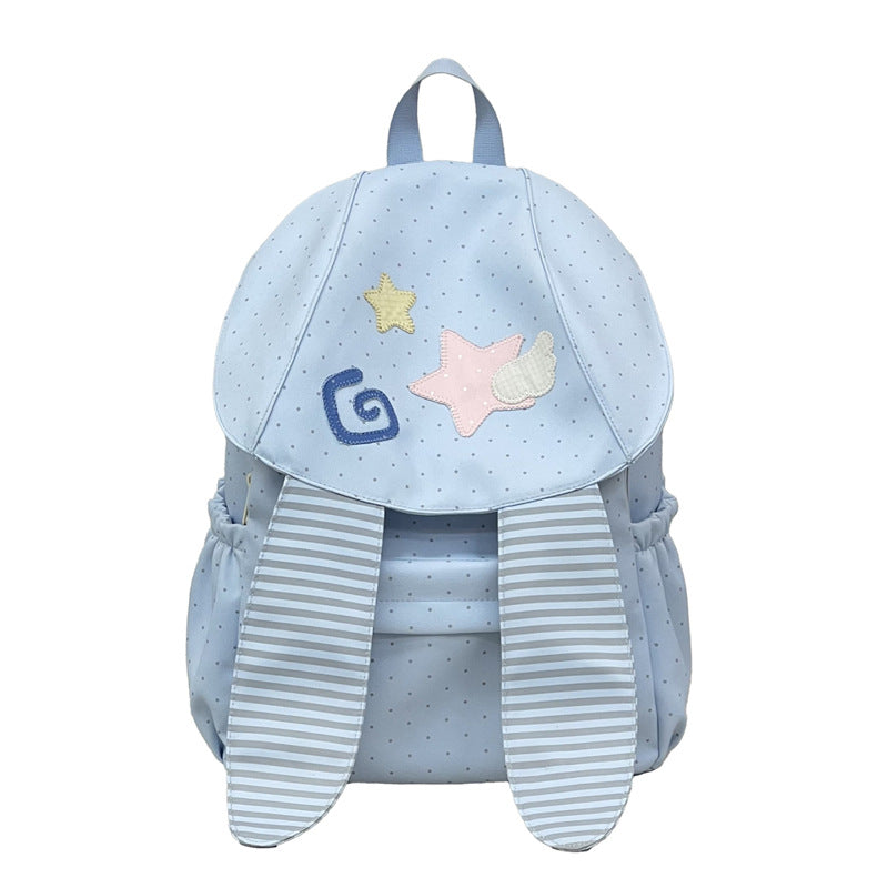 Cute Bunny Ears School Backpack