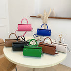 Ladies elegant shoulder bag with detachable shoulder strap