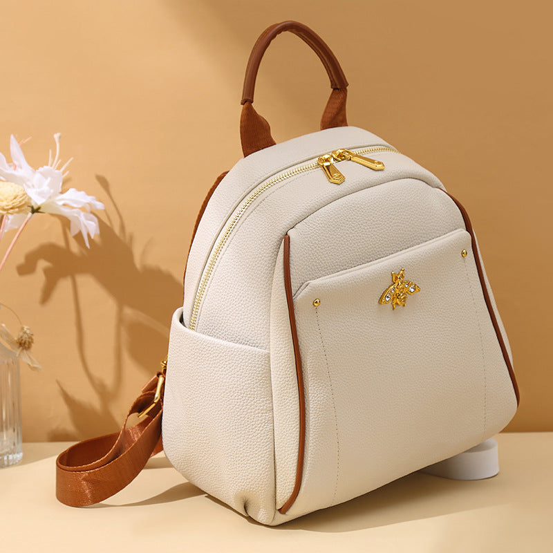 Chic Textured Mini Backpack