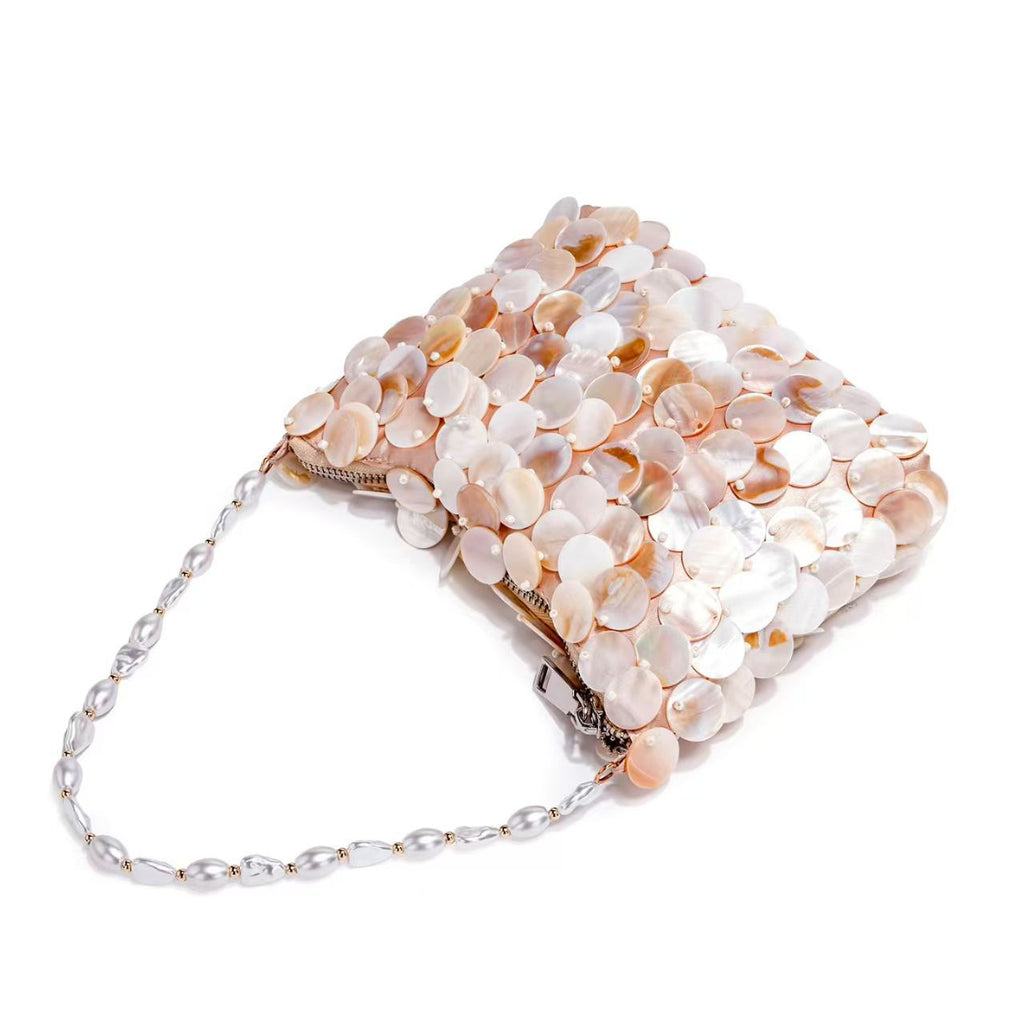 Shell Beaded Handbag