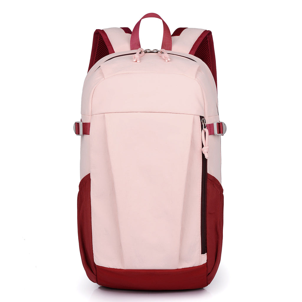 Modern leisure backpack with ergonomic shoulder straps and intelligent storage