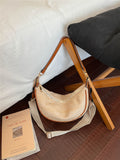 Woven Fabric Crossbody Bag