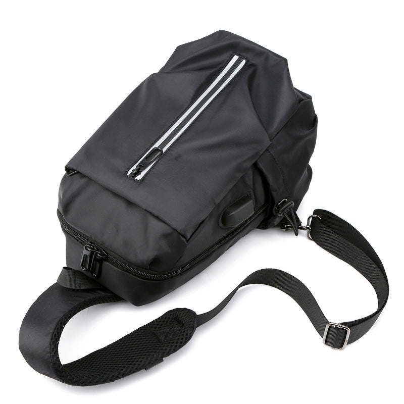 Multi-Compartment Utility Sling Bag