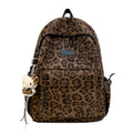 Animal Print Casual Backpack