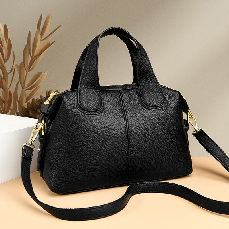 Elegant Faux Leather Handbag