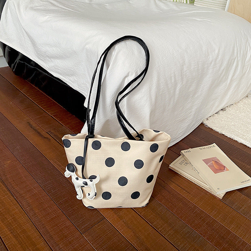 WoPolka Dot Fashion Tote Bag