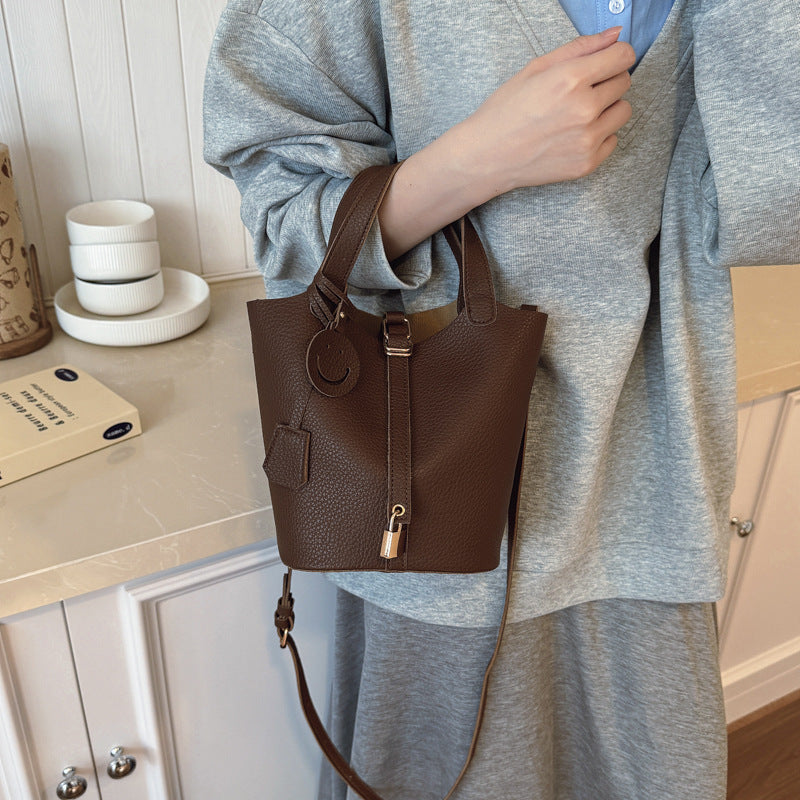 Chic Textured Shoulder Bag