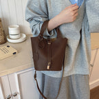 Chic Textured Shoulder Bag