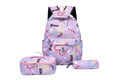 Backpack set with insulated lunch box and pencil case