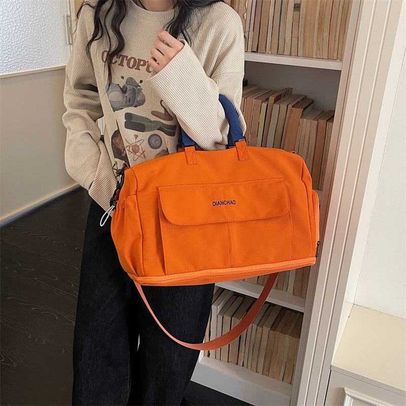 Stylish Patterned Travel Duffel Bag
