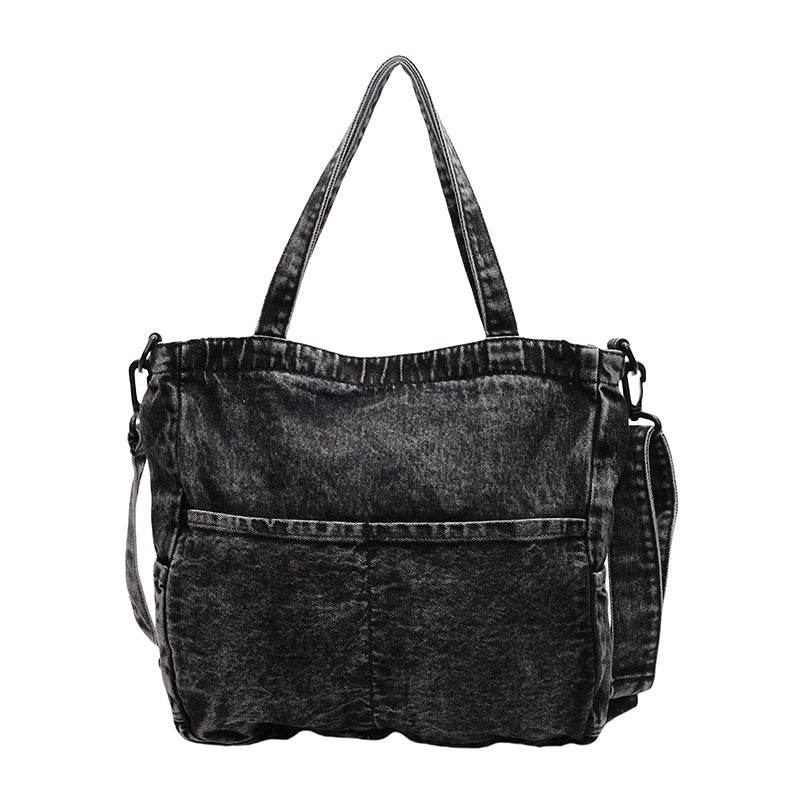 Premium Denim Shoulder Bag Calm Wears