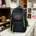 Backpack with Colorful Decorations and Innovative Compartments