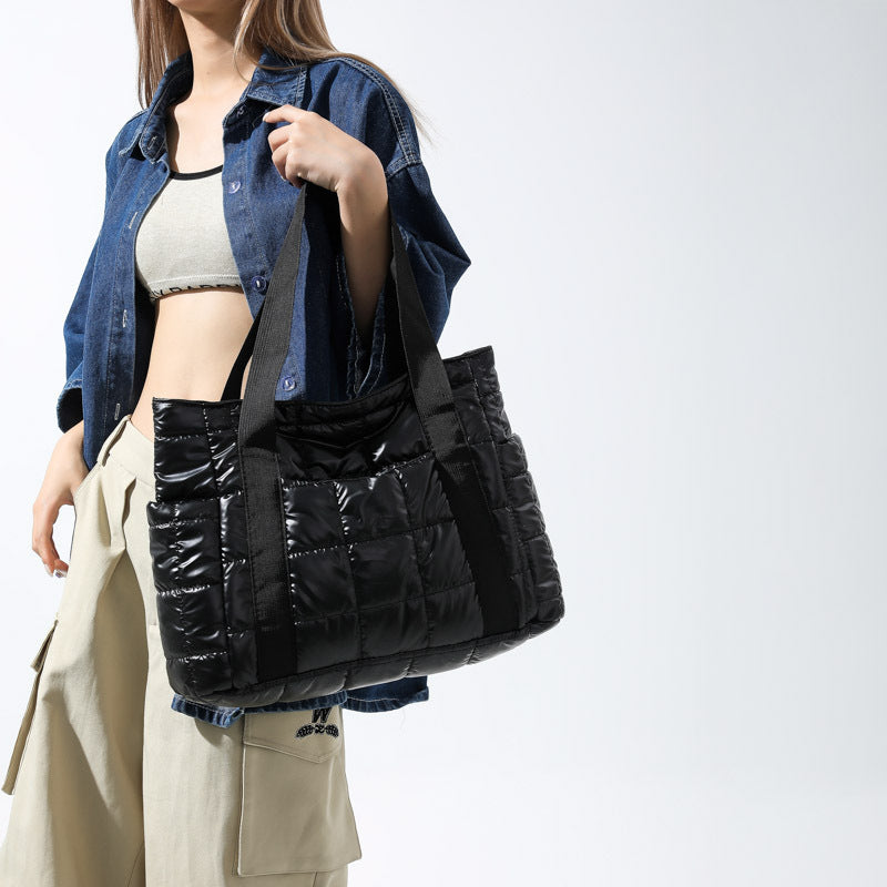 Stylish Puffer Tote Bag Calm Wears
