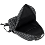 Stylish Checkerboard Laptop Backpack