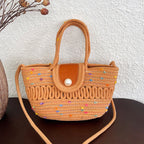 WoCharming Woven Mini Tote Bag
