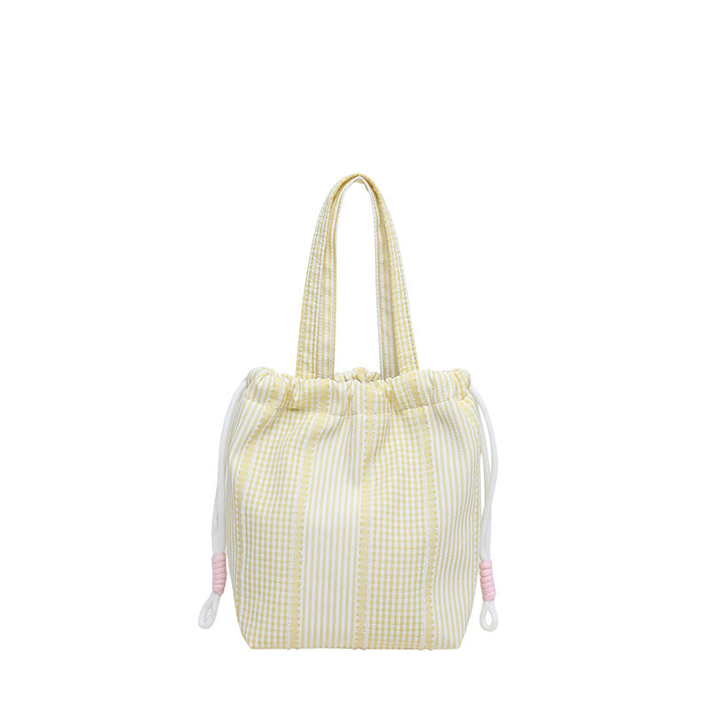 WoDrawstring Utility Tote Bag