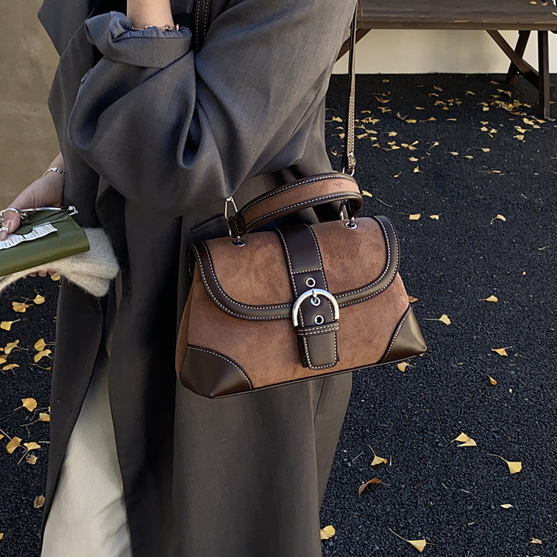 Women's practical shoulder bag made of high-quality synthetic leather-https://detail.1688.com/offer/991095801820.html-Calm Wears-Braun-nothing-Calm Wears