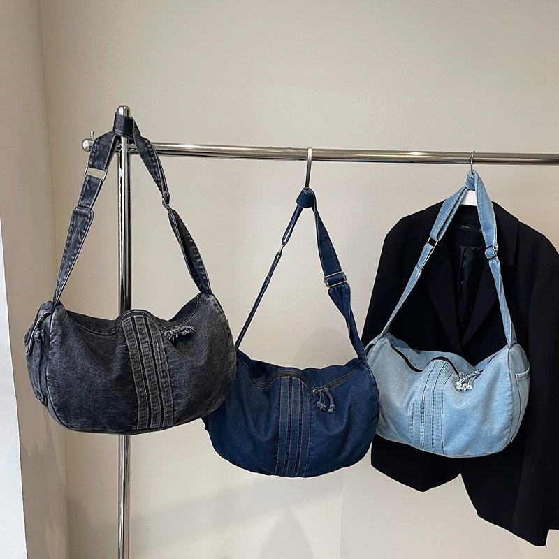 Soft Denim Sling Bag Calm Wears
