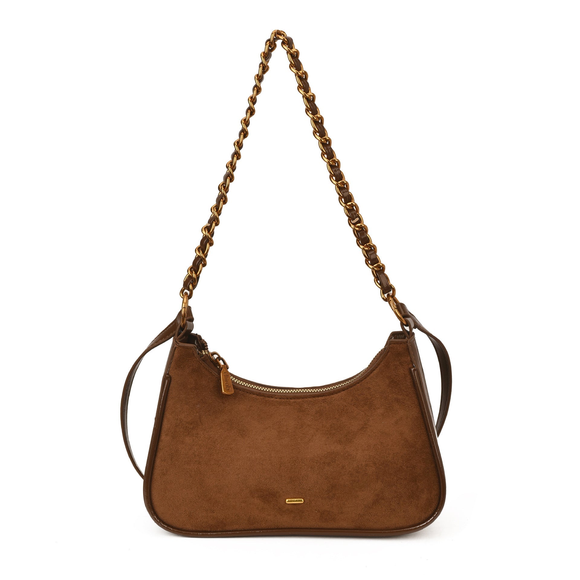 Women's fashionable shoulder bag in vintage look with chain strap-https://detail.1688.com/offer/997435712249.html-Calm Wears-Braun-nothing-Calm Wears