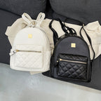 Quilted Leather Mini Backpack