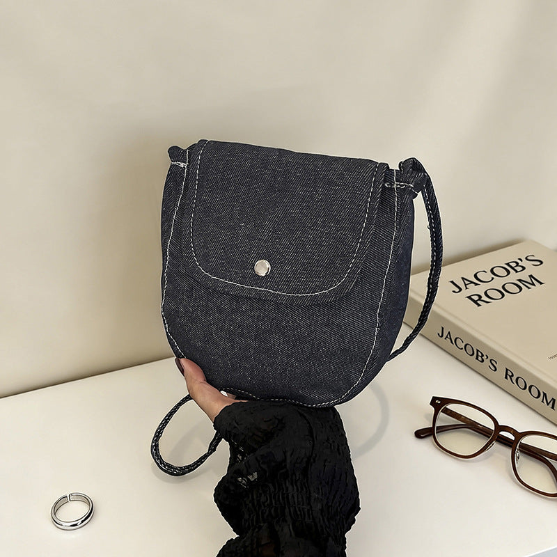 WoCompact Denim Crossbody Bag