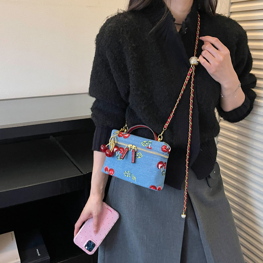Embroidered Crossbody Bag