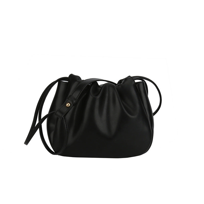 Chic Pleated Handheld Bag