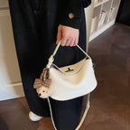 Women's shoulder bag with charming pendant and elegant design-https://detail.1688.com/offer/1027343816378.html-Calm Wears-Blue-Size: With pendant-Calm Wears