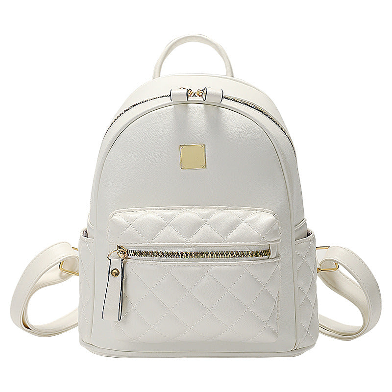 Quilted Leather Mini Backpack
