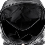 Fashionable Leather Backpack