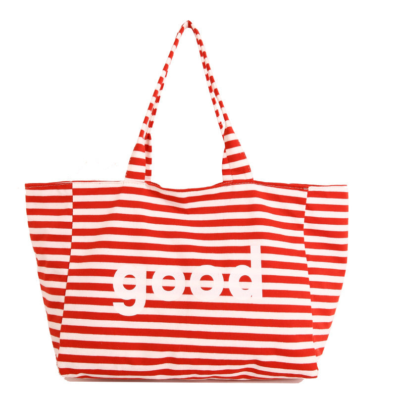WoSpacious Canvas Beach Tote Bag