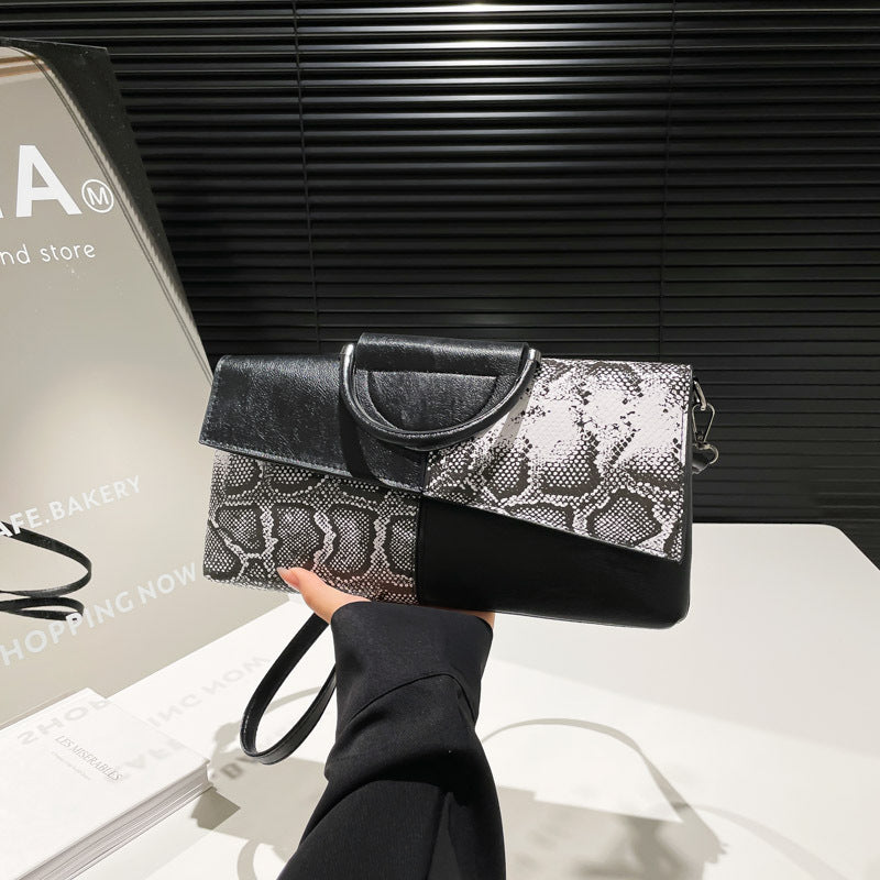 Structured Textured Clutch Bag