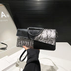 Structured Textured Clutch Bag