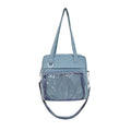 Practical Tote Bag with Transparent Viewing Window