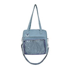 Practical Tote Bag with Transparent Viewing Window
