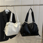 Luxurious Faux Leather Travel Tote Bag