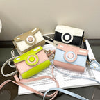 Women’s mini handbag with playful flap closure