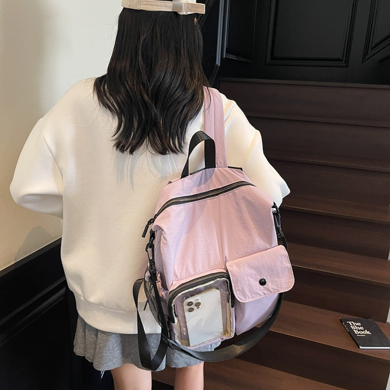 Multifunctional Casual Crossbody Backpack