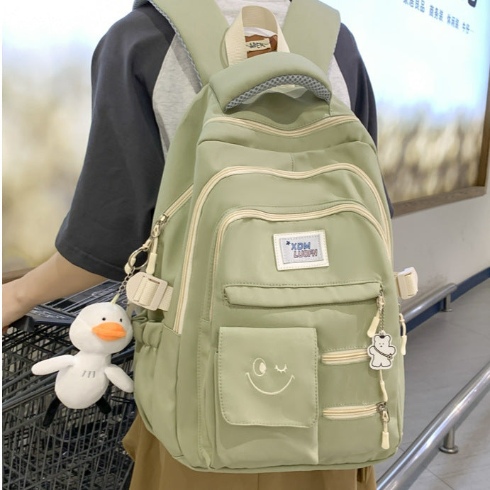 Multi-Pocket Casual Backpack Calm Wears