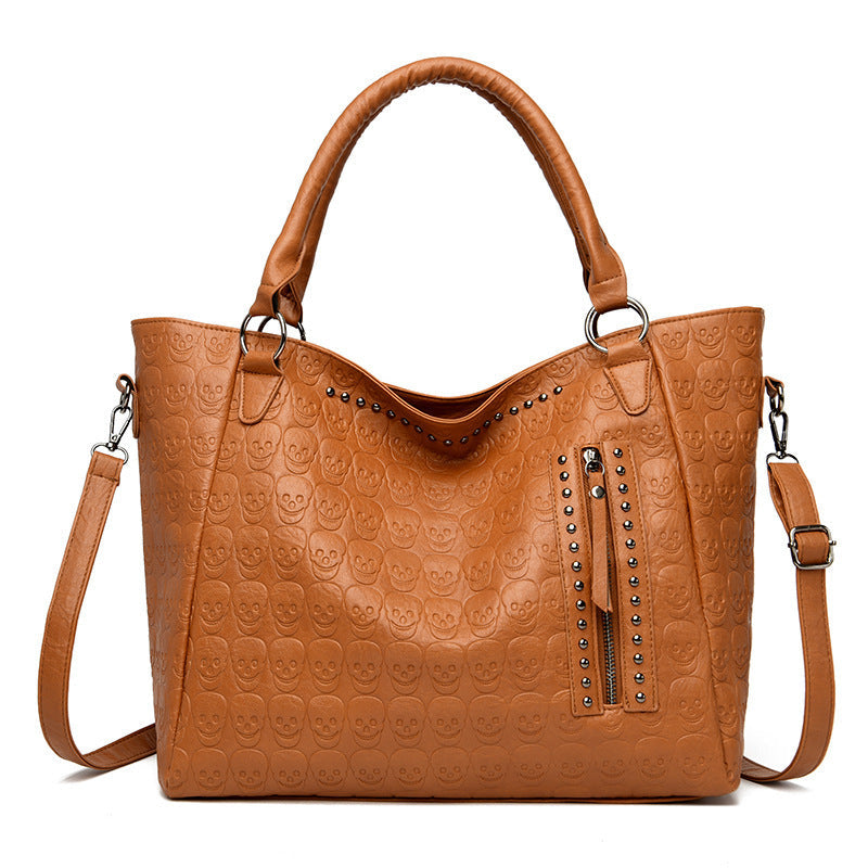 Women's fashionable tote bag with playful design-https://detail.1688.com/offer/869099722326.html-Calm Wears-Braun-nothing-Calm Wears