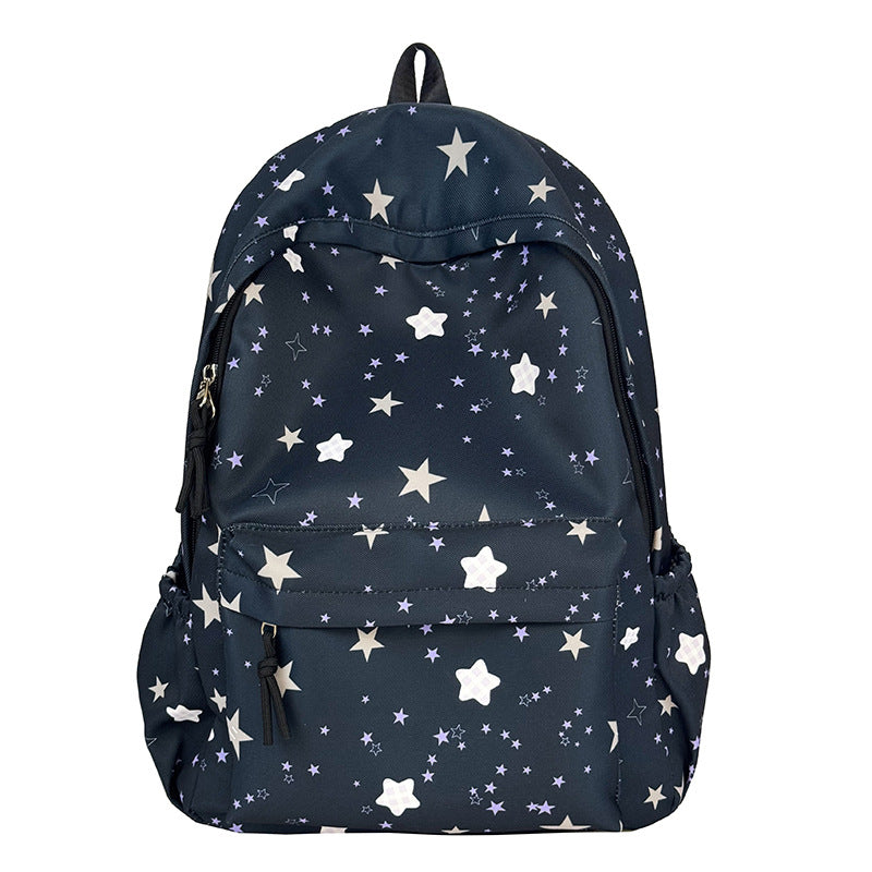 Girls' Star Patterned Backpack