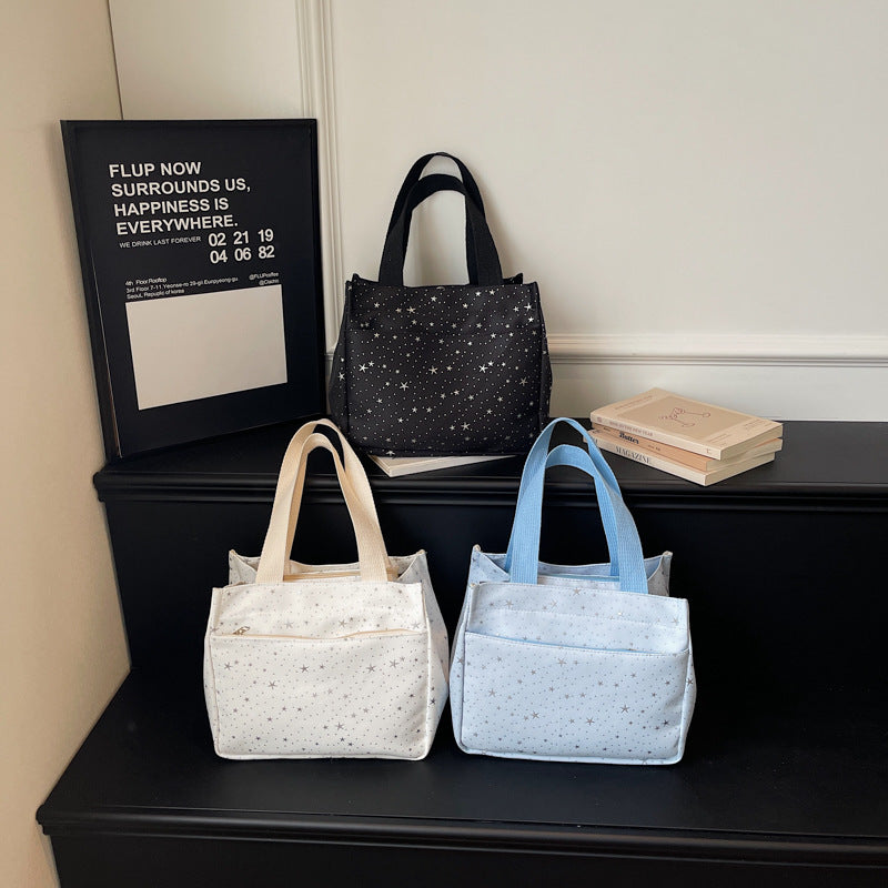 Stylish Multi-Pocket Everyday Handbag