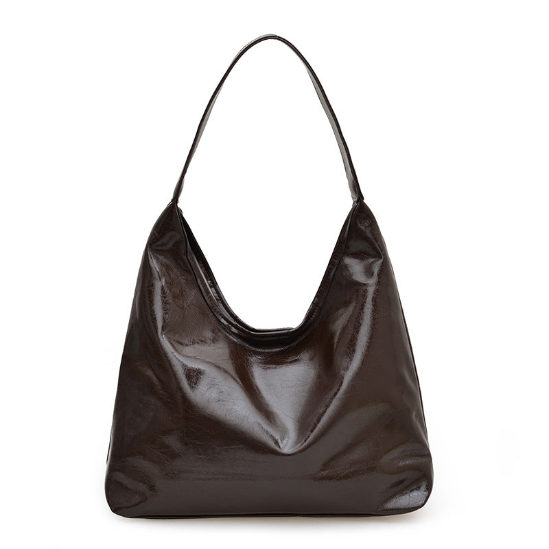 Stylish Soft Leather Hobo Bag