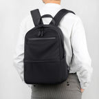 Urban backpack with intelligent compartment system and water-repellent material