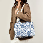 Floral Patterned Shoulder Bag