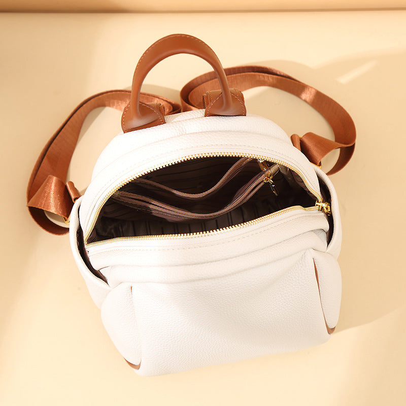 Stylish Textured Mini Backpack