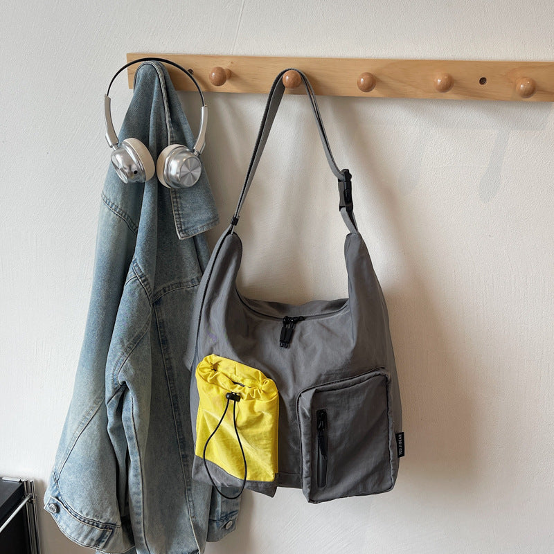Practical Multi-Pocket Shoulder Bag